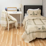 Donna Sharp Bear Creek Cotton Quilted Bedding Twin Quilt Bedding