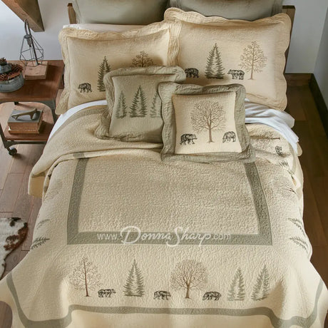 Donna Sharp Bear Creek Cotton Quilted Bedding