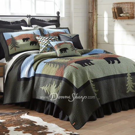 Donna Sharp Bear Lake Cotton Quilt Bedding Collection