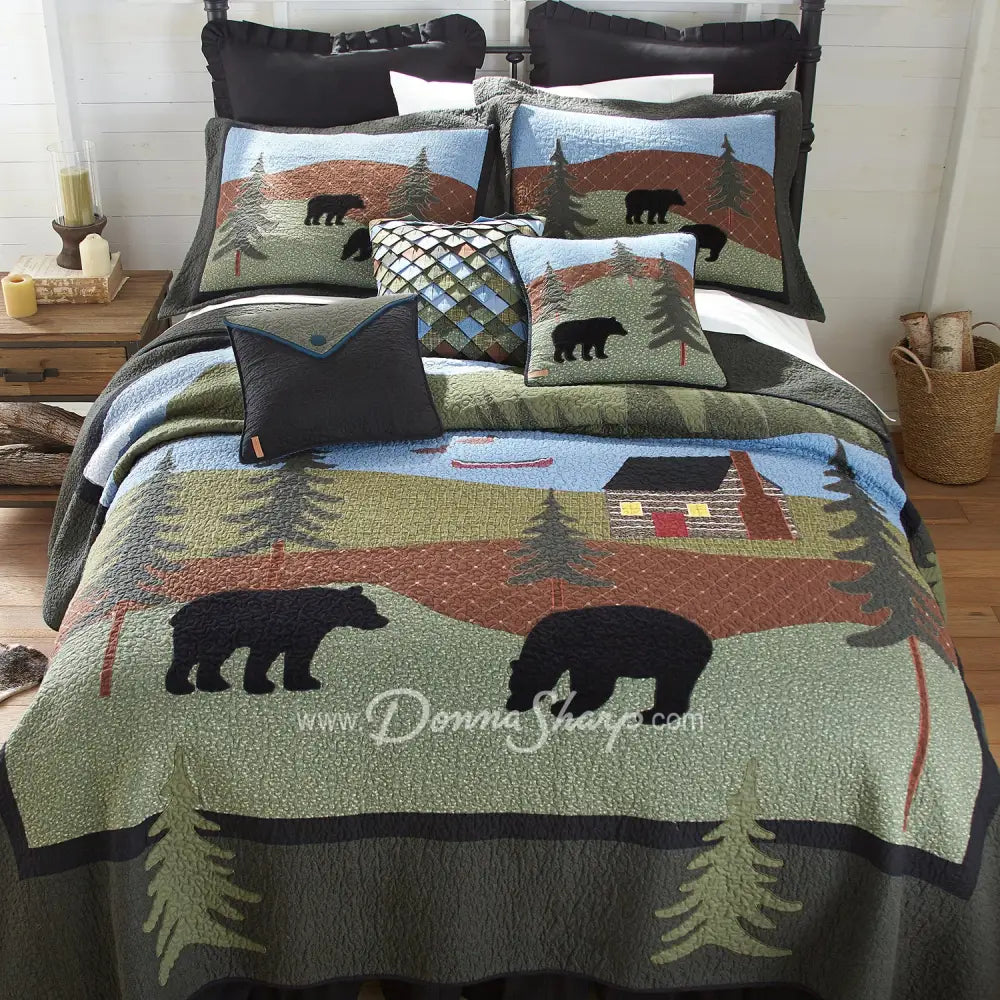 Donna Sharp Bear Lake Cotton Quilt Bedding Collection
