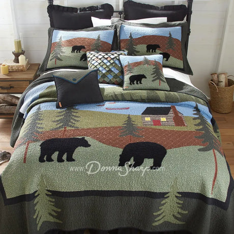 Donna Sharp Bear Lake Cotton Quilt Bedding Collection