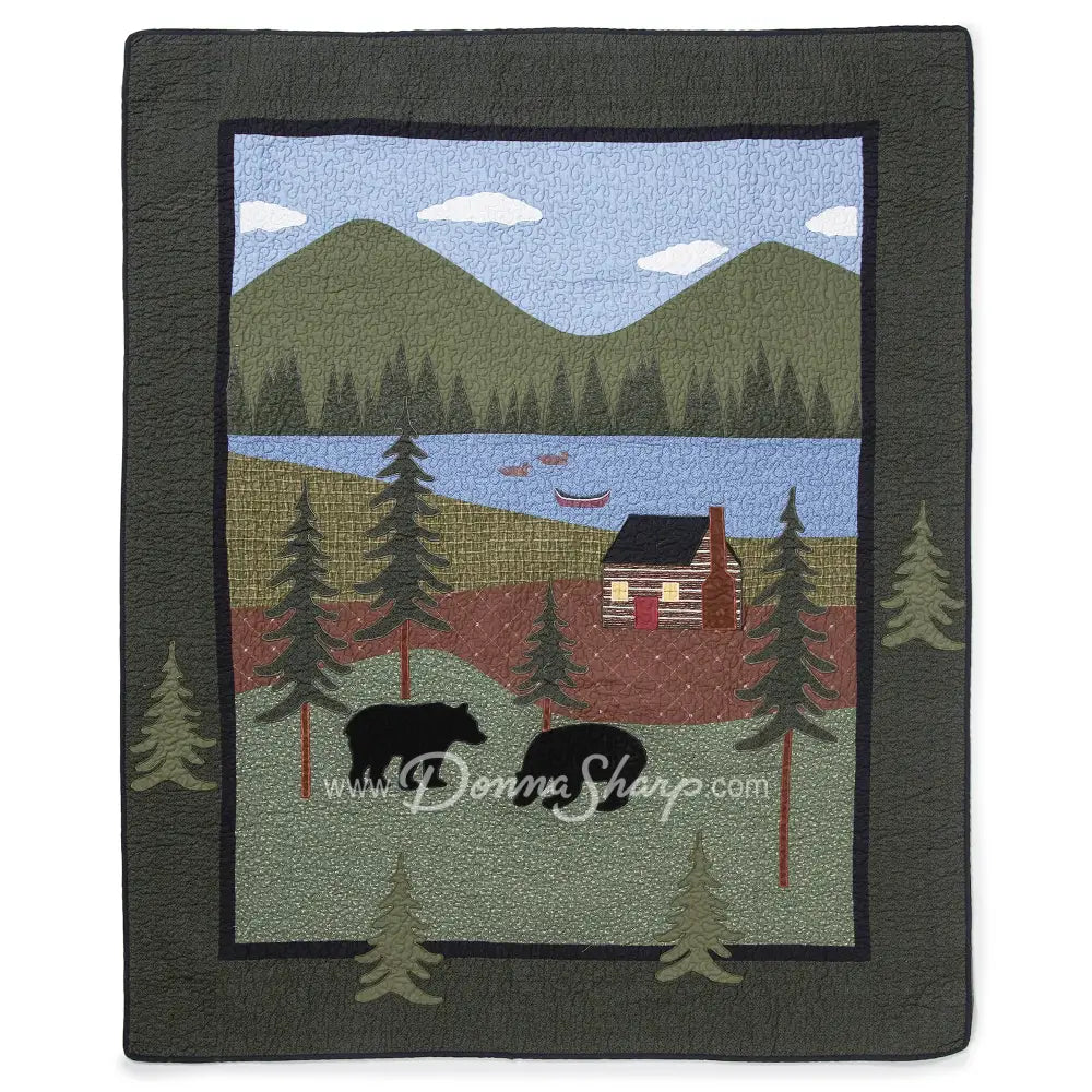 Donna Sharp Bear Lake Throw - Thumbnail 3