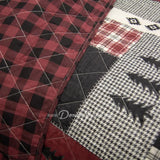 Donna Sharp Bear Peak 3pc Cotton Quilt Set Bedding