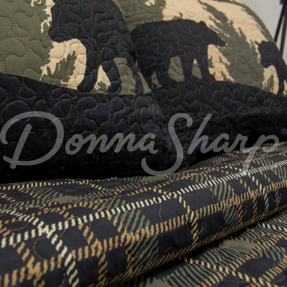 Donna Sharp Bear Walk Plaid Ultra Comfort Bedding Collection