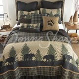 Donna Sharp Bear Walk Plaid Ultra Comfort Bedding Collection