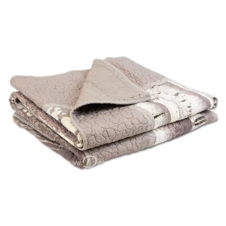 Birch Forest Cotton Throw Bedding