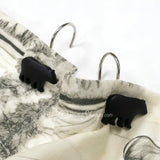 Donna Sharp Black Bear (12PC) Shower Curtain Hooks - Sale