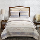 Donna Sharp Bleached Boardwalk Cotton Quilt Set Bedding