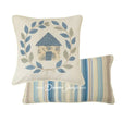 Donna Sharp Blue Diamond Polyester Quilt Collection Everyday Pillow Set