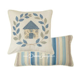 Donna Sharp Blue Diamond Polyester Quilt Collection Everyday Pillow Set