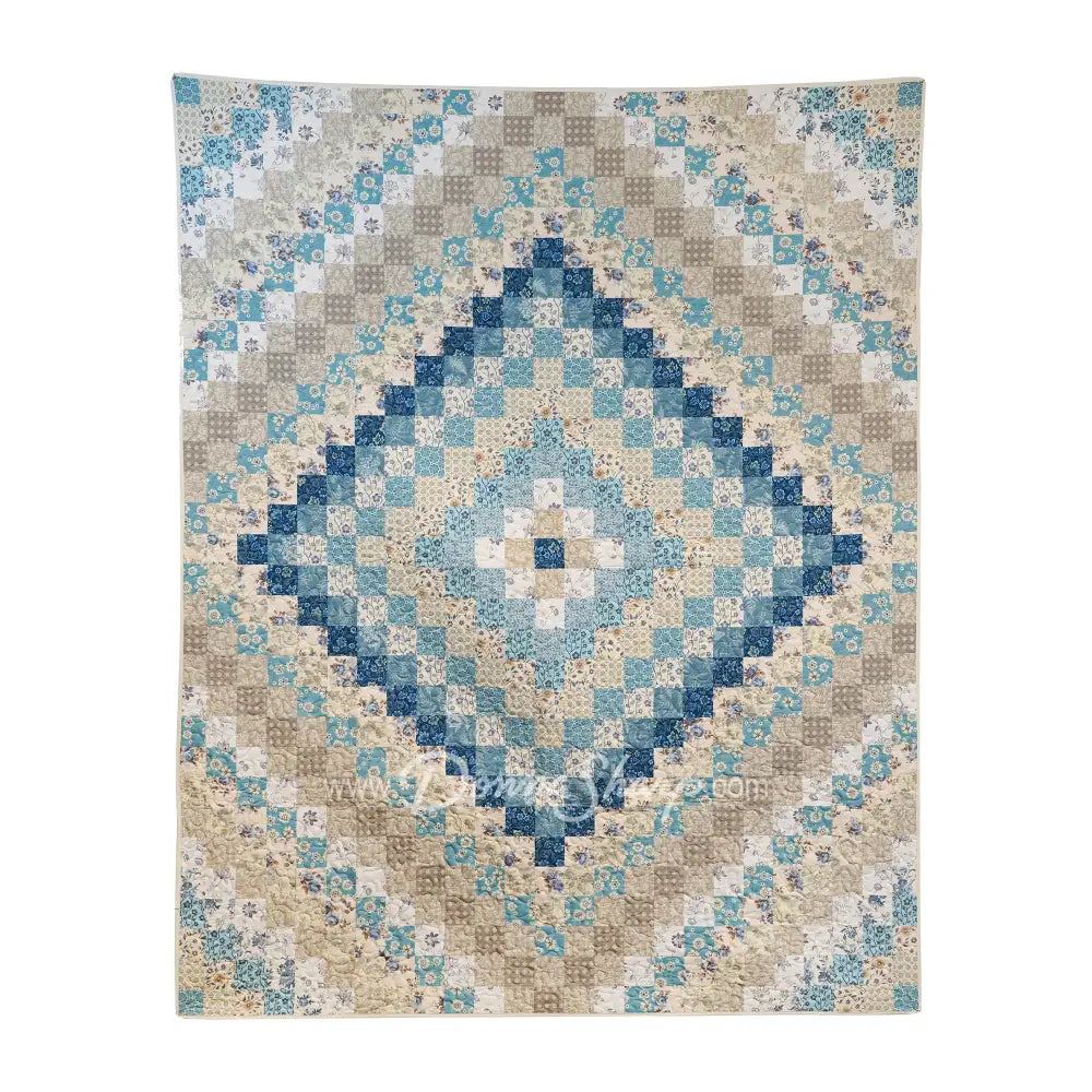 Donna Sharp Blue Diamond Polyester Quilt Collection