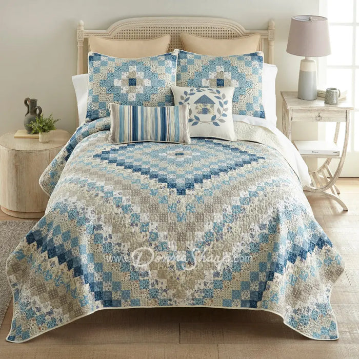 Donna Sharp Blue Diamond Quilt Collection
