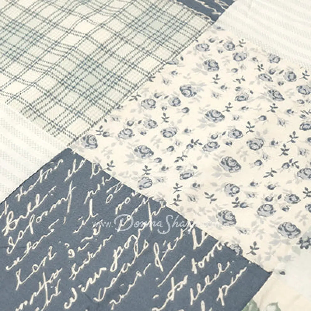 Donna Sharp Blue Pastures Shower Curtain