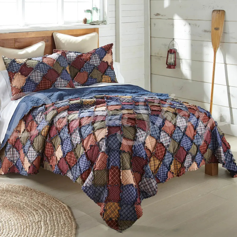 Donna Sharp Blue Ridge Cotton Quilted Bedding