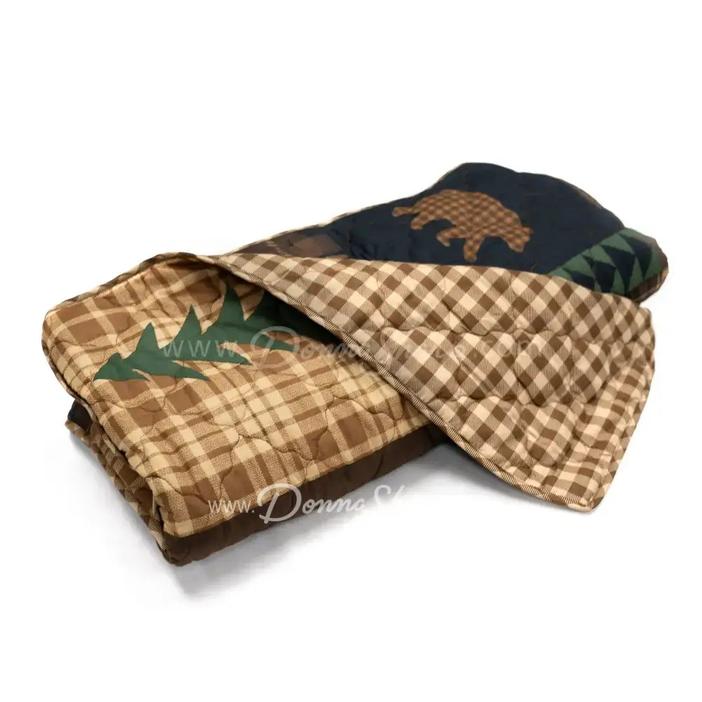 Brown Bear Cabin Furniture Cover New