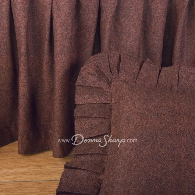 Full Bedskirt Brown Moon Dot(G) Sale