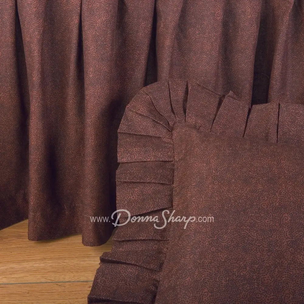 Twin Bedskirt Brown Moon Dot(G) Sale