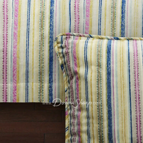 King Bedskirt Butterfly Stripe(T) Sale