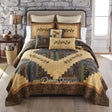 Donna Sharp Cabin Raising Pine Cone Cotton Quilted Bedding - Bedding