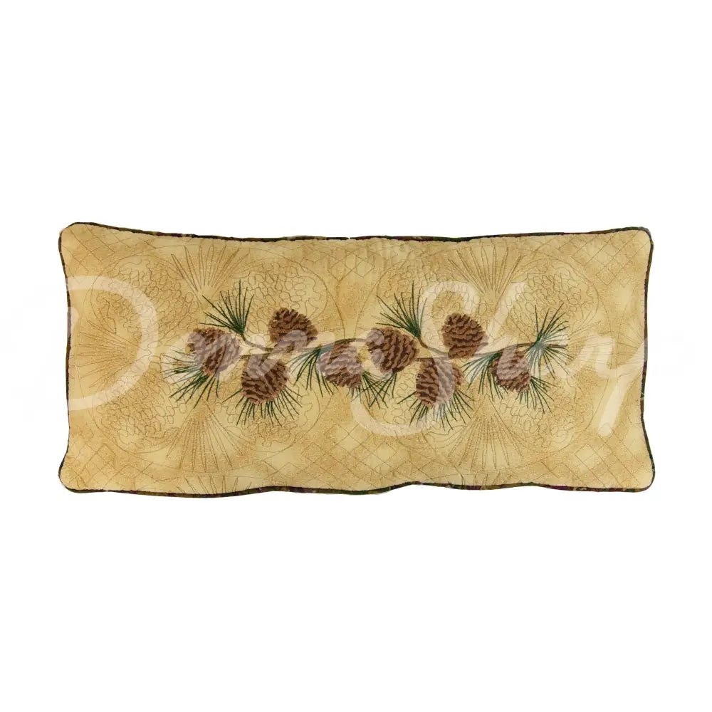 Donna Sharp Cabin Raising Pine Cone Cotton Quilted Bedding