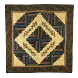 Donna Sharp Cabin Raising Pine Cone Cotton Quilted Bedding