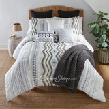 Donna Sharp Cameron 3Pc Cotton Comforter Set Bedding