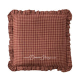 Eurosham Campfire Plaid - Ruffle