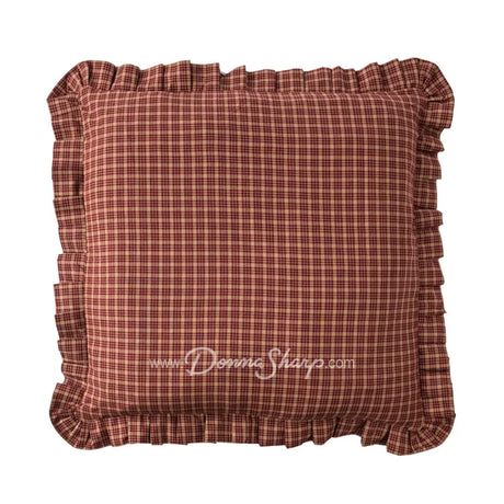 Eurosham Campfire Plaid - Ruffle