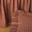 Full Bedskirt Campfire Plaid - Gathered