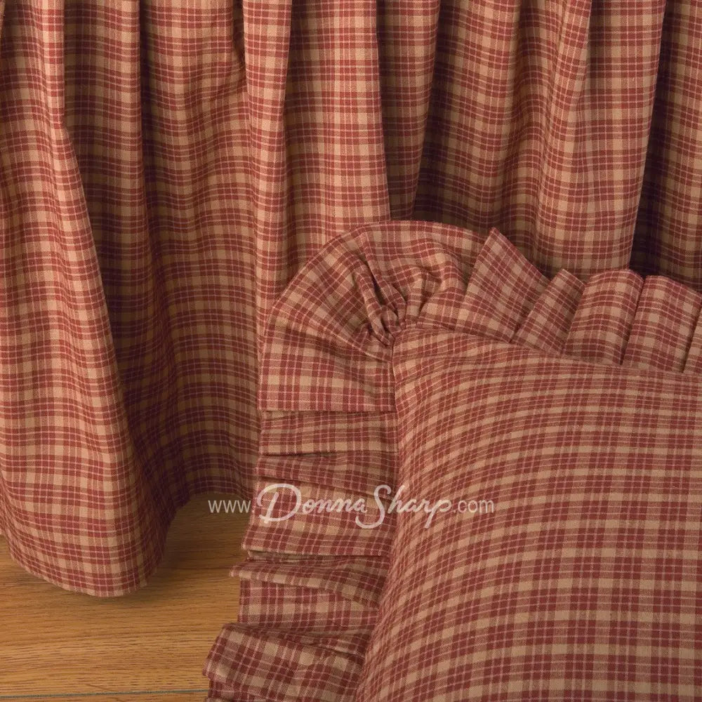 Full Bedskirt Campfire Plaid - Gathered