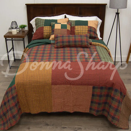 Donna Sharp Campfire Square Cotton Quilted Bedding