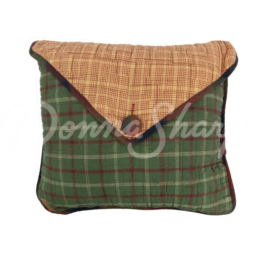 Donna Sharp Campfire Square Cotton Quilted Bedding Envelope - Pillow