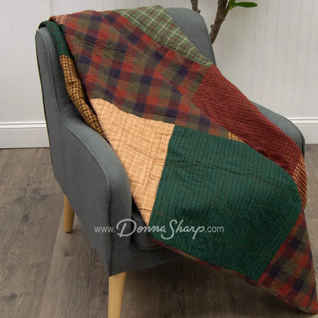 Donna Sharp Campfire Square Cotton Quilted Bedding