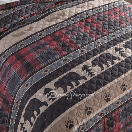Donna Sharp Canoe Trip Quilted Bedding Set
