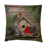 Donna Sharp Cardinal Pine 3pc Quilted Bedding Set New