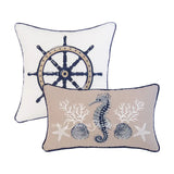 Pillow Set, Checkerboard (Nautical) Set2