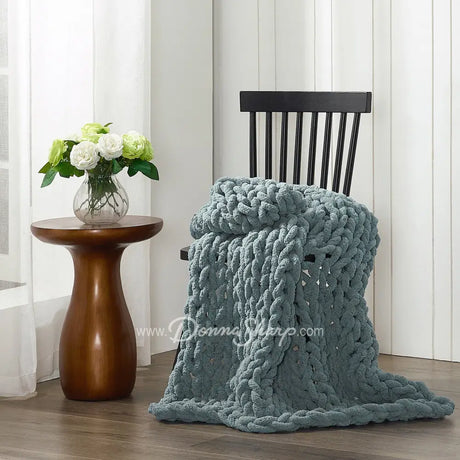 Donna Sharp Chenille Knit Throws Seaside Bedding