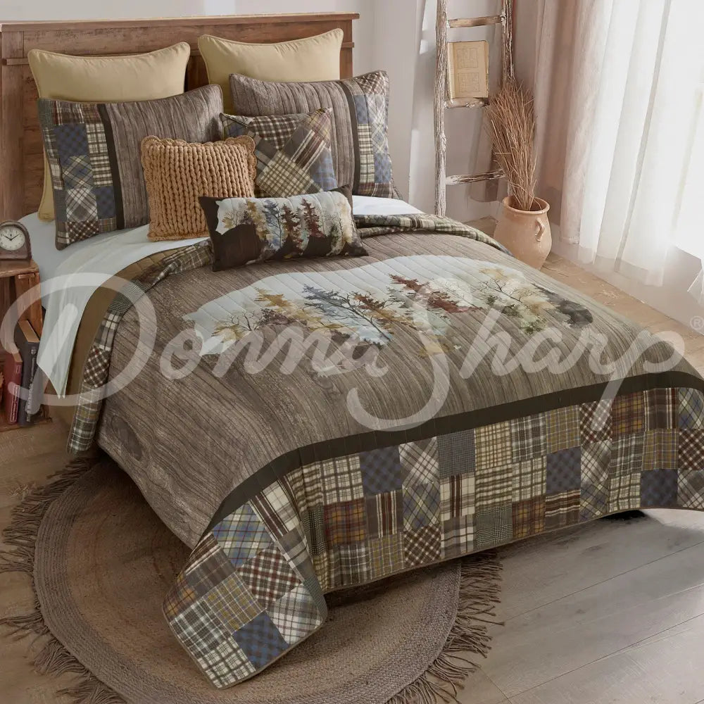 Donna Sharp Chimera Bear Quilt Set Bedding