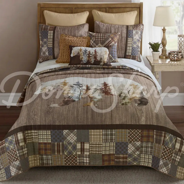 Donna Sharp Chimera Bear Quilt Set Bedding