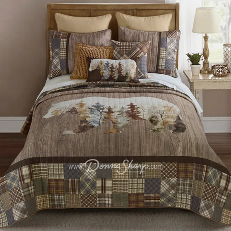 Donna Sharp Chimera Bear Quilt Set Bedding