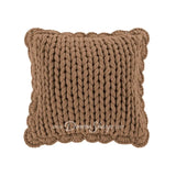 Dec Pillow Chunky Knitted Bedding
