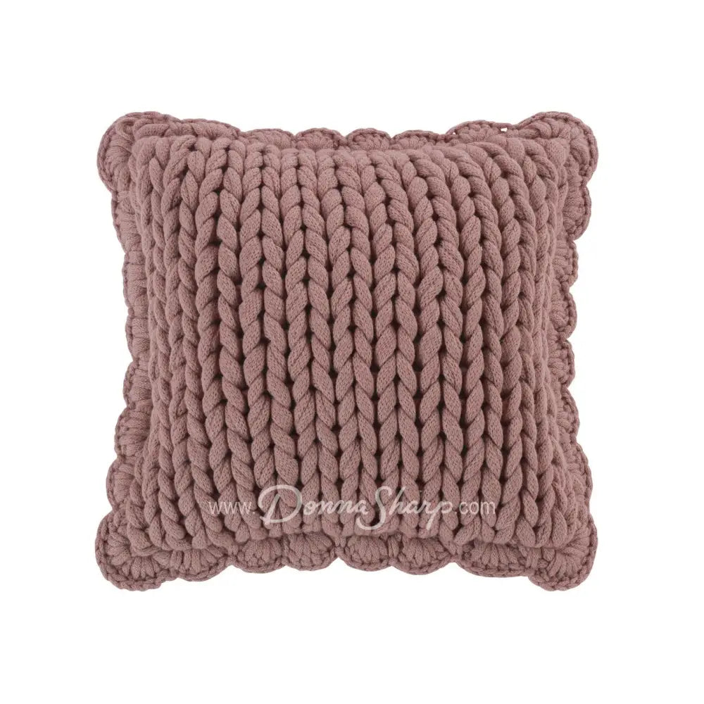 Donna Sharp Chunky Knitted Pillow