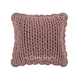 Dec Pillow Chunky Knitted Bedding