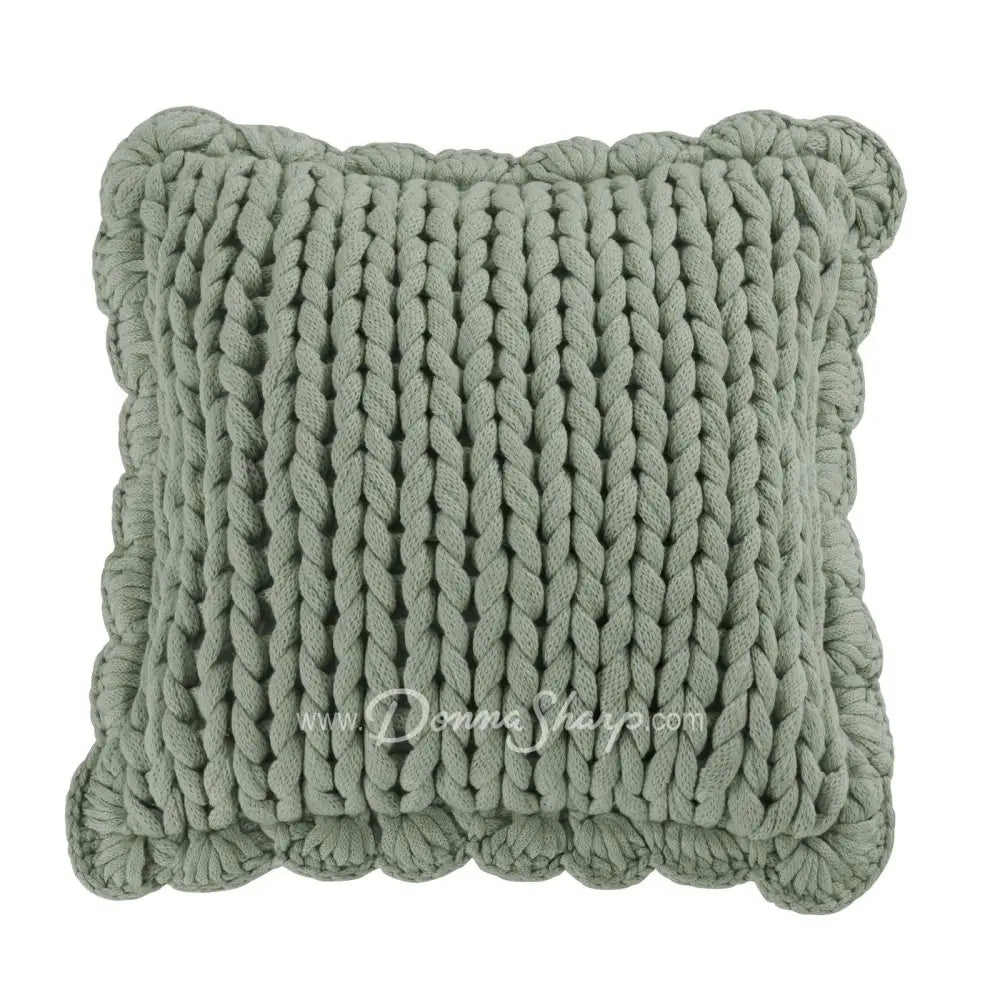 Donna Sharp Chunky Knitted Pillow - Thumbnail 3