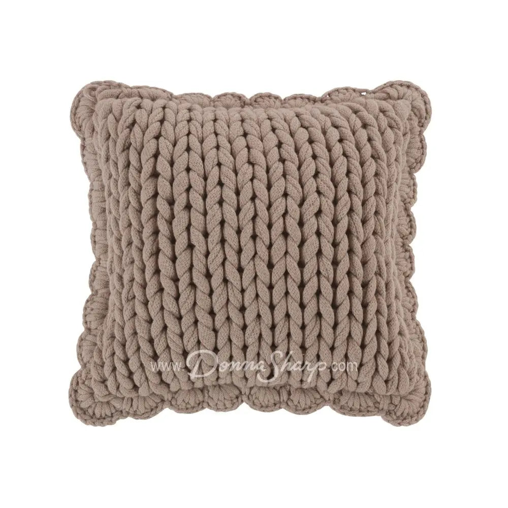Dec Pillow Chunky Knitted Bedding