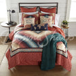 Donna Sharp Cinnamon 3Pc Quilted Bedding Set