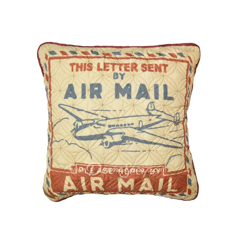 Donna Sharp Cinnamon 3Pc Quilted Bedding Set Air Mail - Pillow