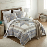 Donna Sharp Coastal Star Cotton Patchwork Quilt Set