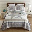 Donna Sharp Coastal Star Cotton Patchwork Quilt Set King Set