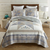 Donna Sharp Coastal Star Cotton Patchwork Quilt Set King Set